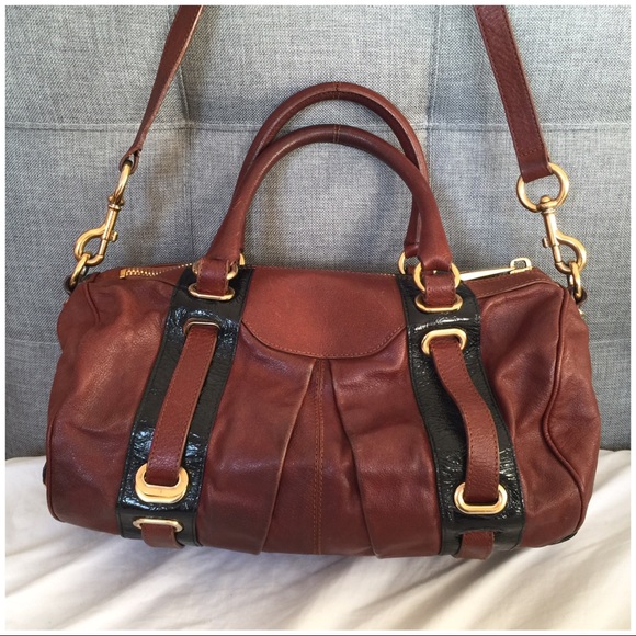 Marc Jacobs Hudson Collection Bowler Chestnut - Picture 2 of 10